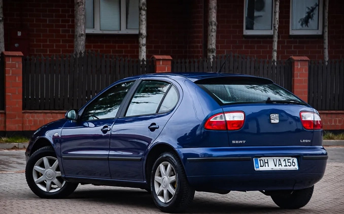 Seat Leon cena 10900 przebieg: 192000, rok produkcji 2004 z Ostrów Lubelski małe 667